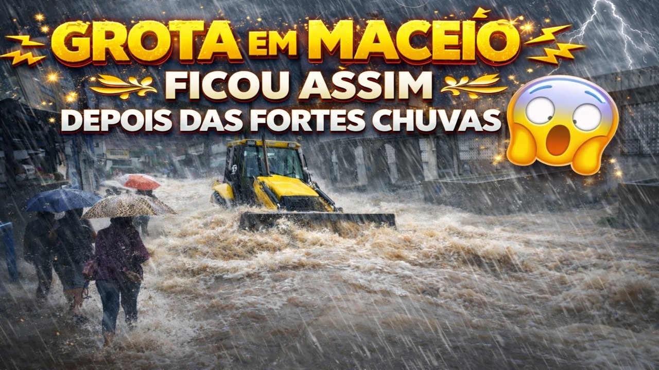 GROTAS DE MACEI&Oacute; FICARAM ASSIM AP&Oacute;S AS FORTES CHUVAS