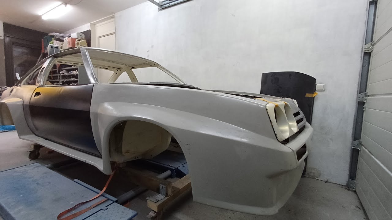 Opel Manta 400 C20LET body off restoration part 4 (getting ready for the body/paintshop)