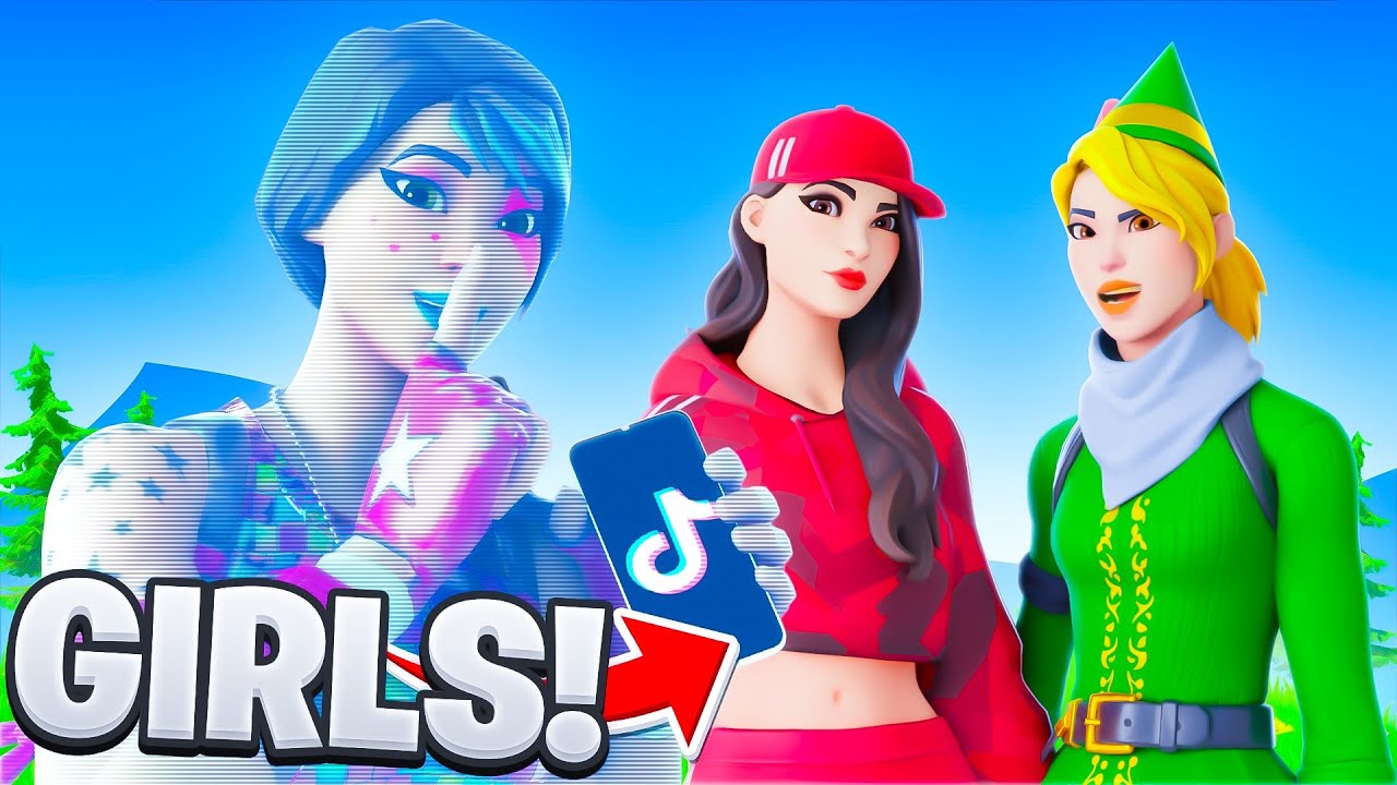 I USED An INVISIBLE SKIN HACK At A GIRL ONLY TikTok Clan Tryout...(They Raged 😡)