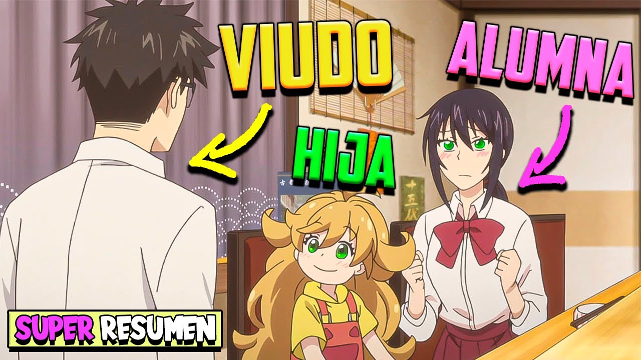 📕MAESTRO VIUDO ENAMORA a su 💛ALUMNA y CRIAN JUNTOS a su HIJA🌳AMAAMA TO INAZUMA SUPER RESUMEN