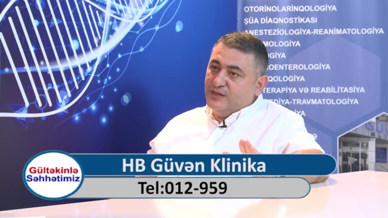 Öd daşı xəstəliyinin müayinə və müalicəsinə müasir yanaşma, Uzman Dr Niyazi EMİNOV