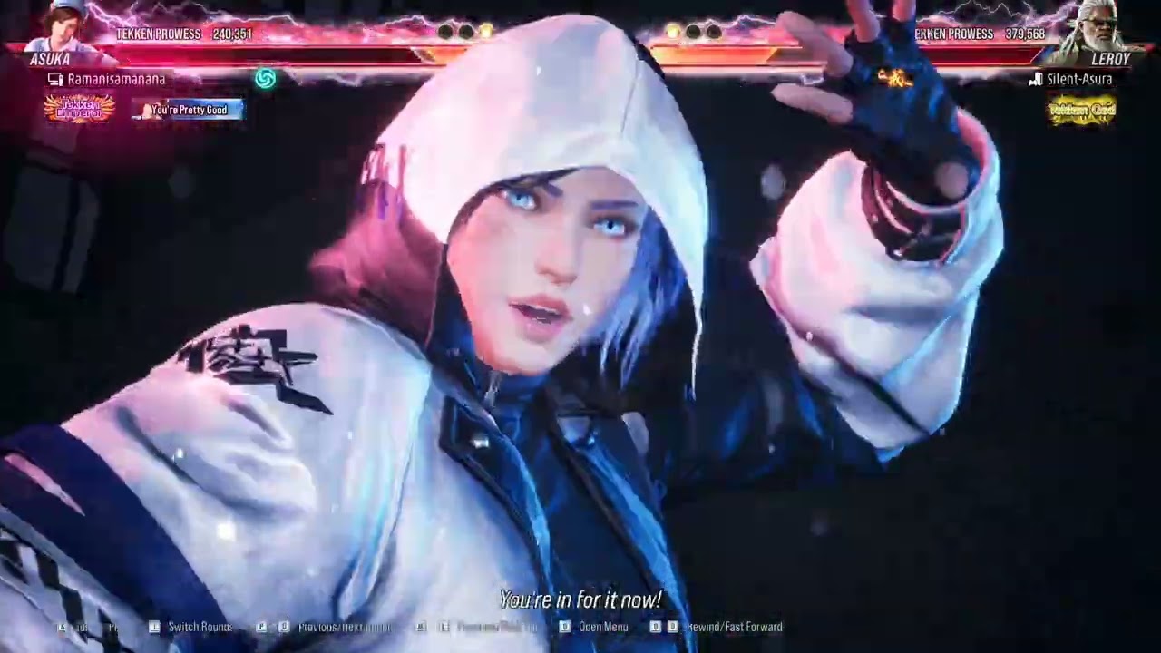 Tekken 8 (Season 2) Asuka VS Leroy (Silent-Asura) pt 1