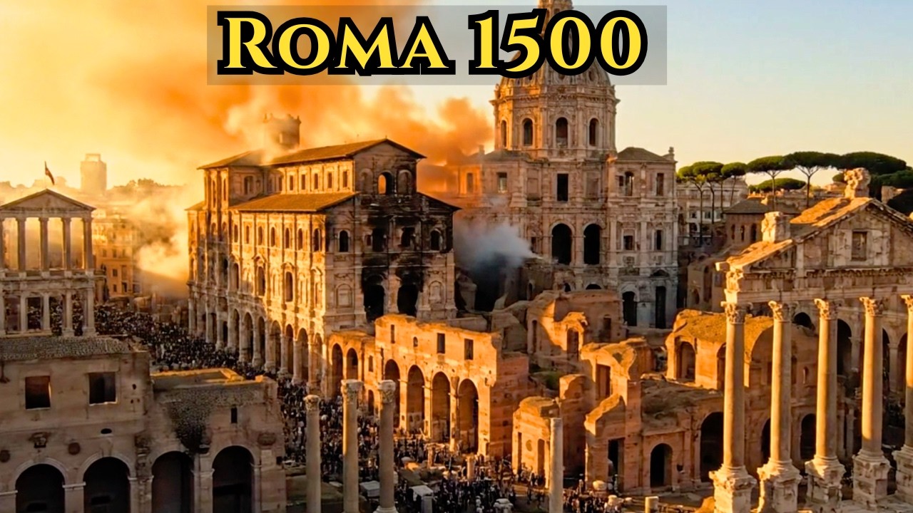 Roma 1500: Il mondo perduto del Rinascimento italiano [ricostruzione AI]