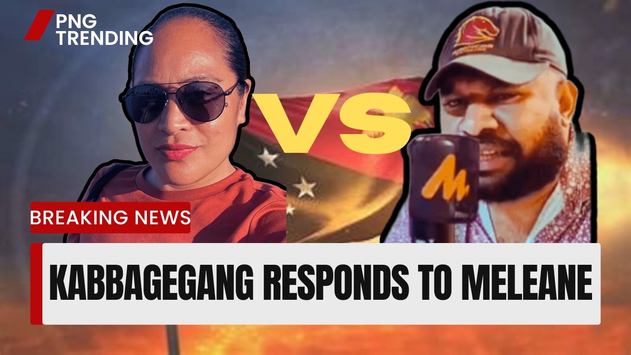 PNG Comedian KabbageGang Speaks Out on Meleane Fatafehi Drama Shaking the Pacific 🌊🔥