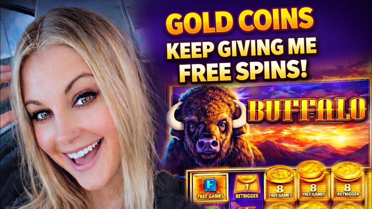 Buffalo Free Spins WON’T STOP 🔥 Gold Coins Keep Triggering!