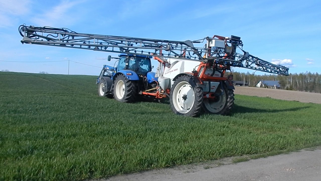 Opryski 2020!! Kuhn Atlantique 3200 & New Holland t6020!!