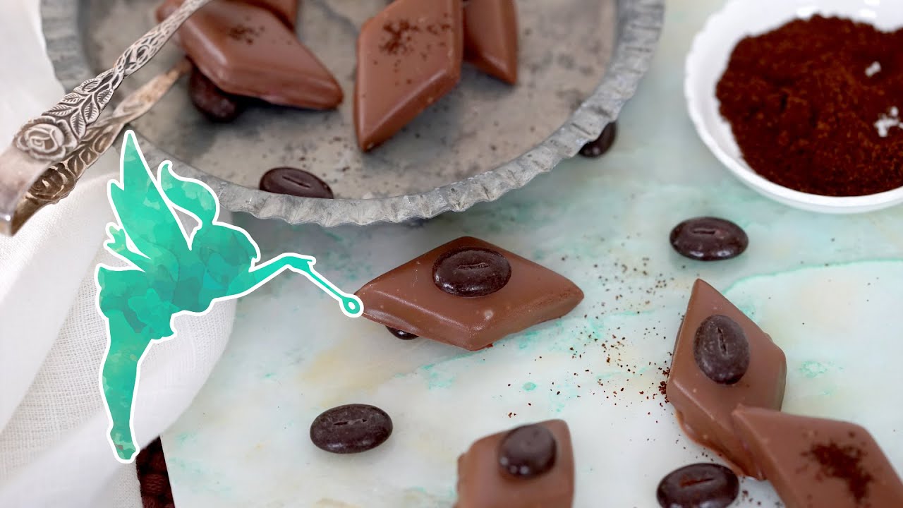 Marzipan Espresso Pralinen Rezept - Marzipan Pralinen mit 3 Zutaten - Kuchenfee
