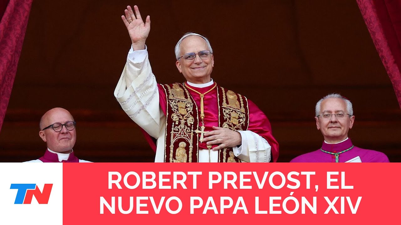 EL PAPA LEÓN XIV: Así fue la primera aparición del sucesor de Francisco