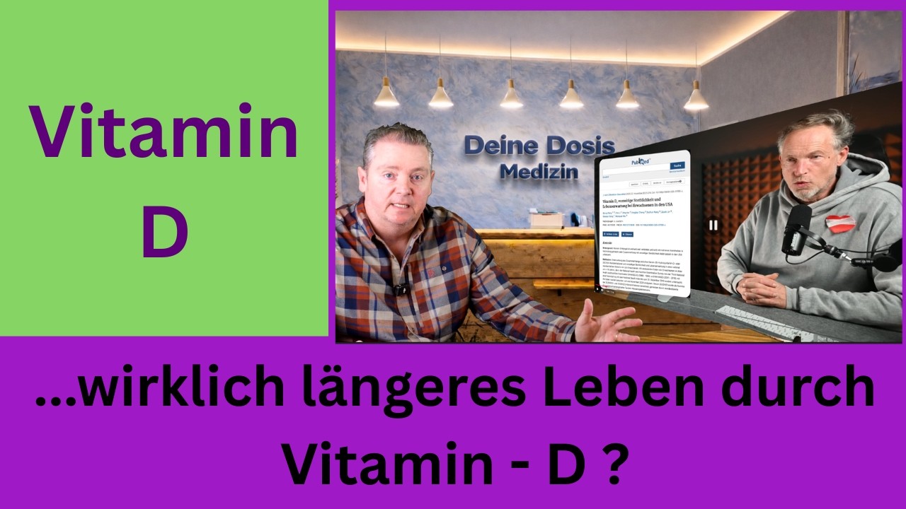 Studie assoziiert Sterblichkeit und Vitamin D -Mangel !
