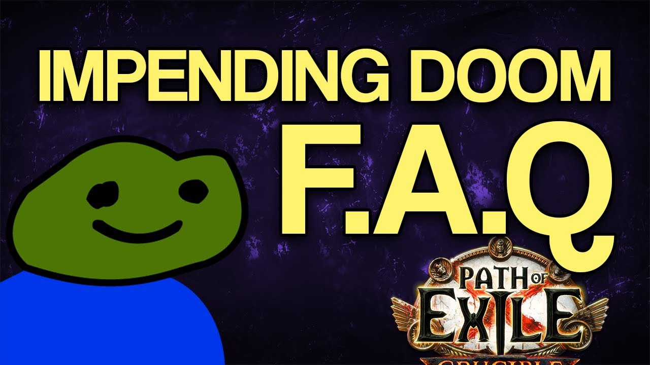 PoE 3.21 Crucible - Impending Doom F.A.Q