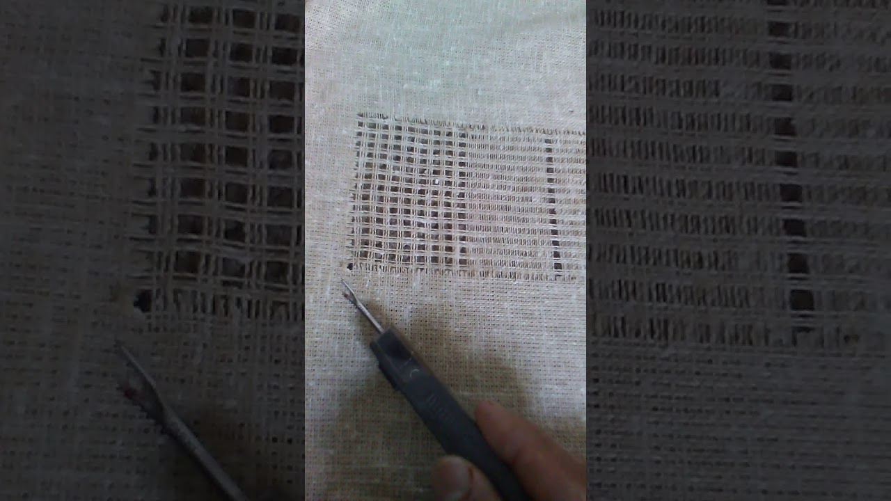 Como sacar los hilos paso a paso para hacer la filigrana