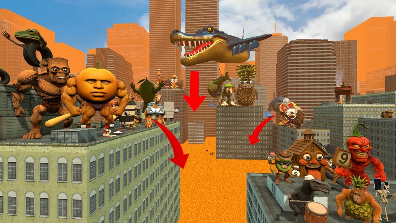 Brainrot Chaos in the Toxic City | Garry's Mod