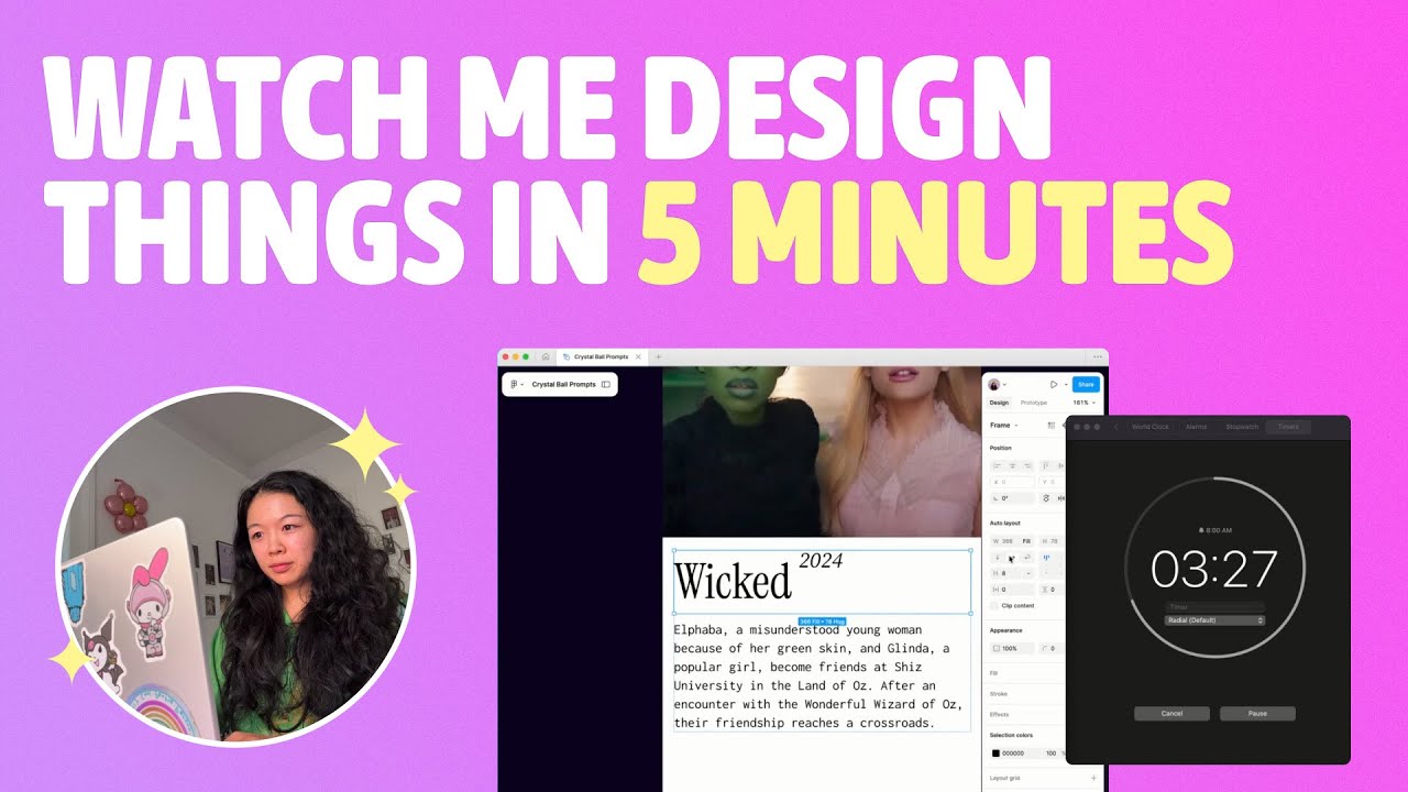 5 minute design challenges ft. my crystal ball