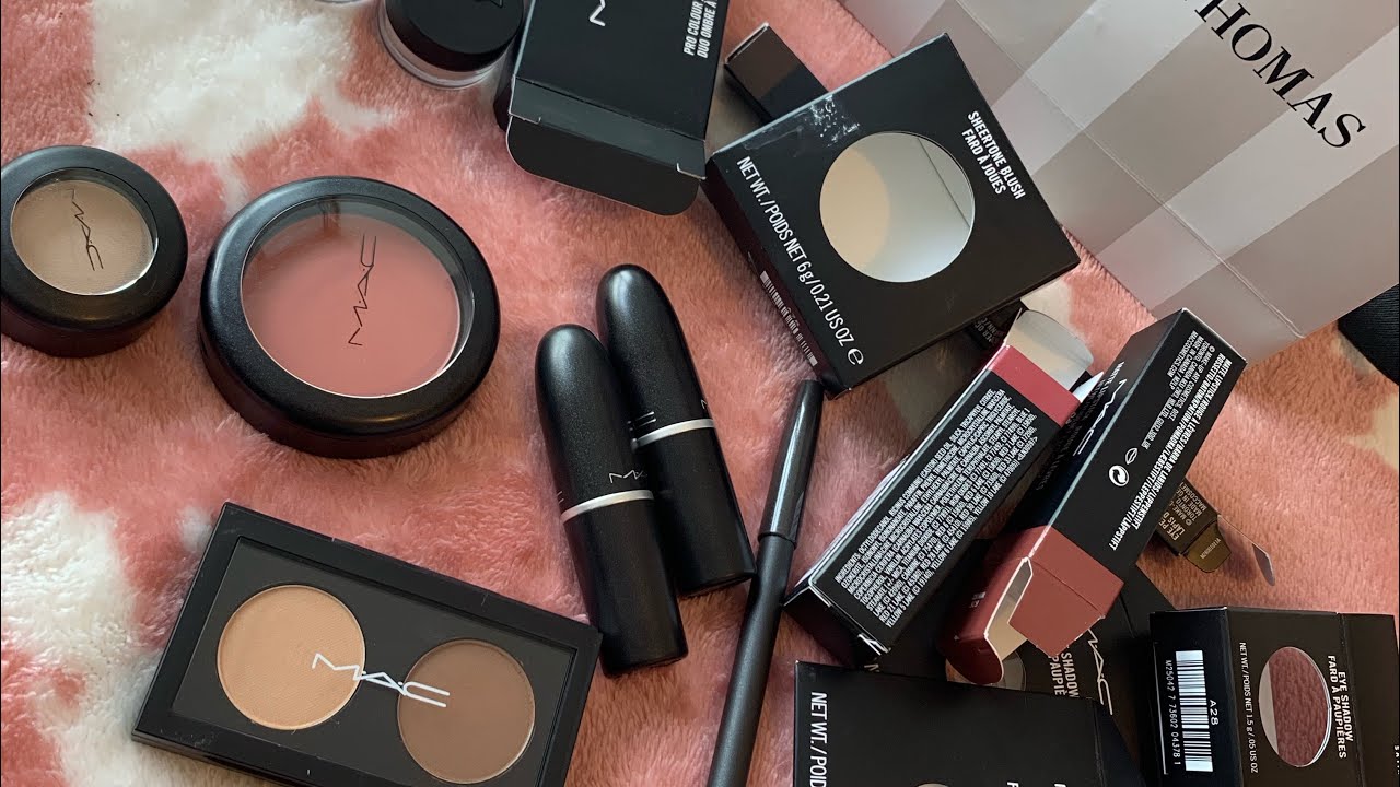 مشترياتي من ماك  💜MAC Make up