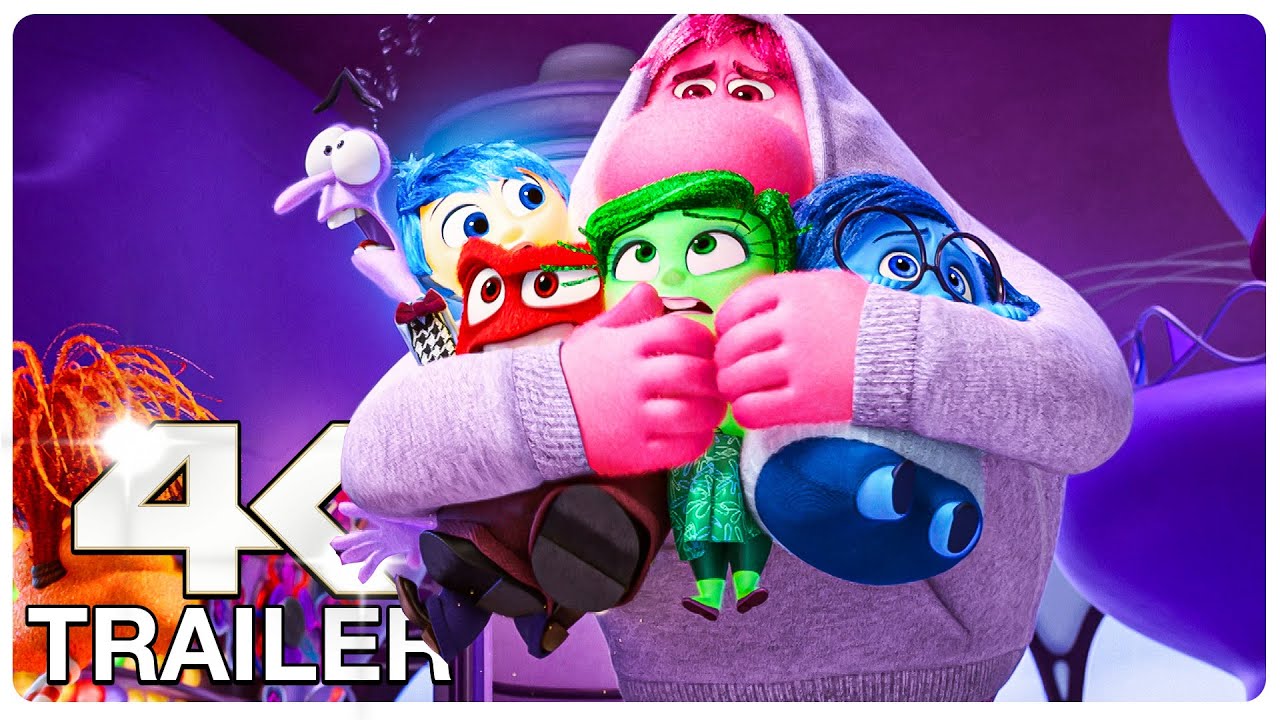 INSIDE OUT 2 : 3 Minute Trailers (4K ULTRA HD) NEW 2024