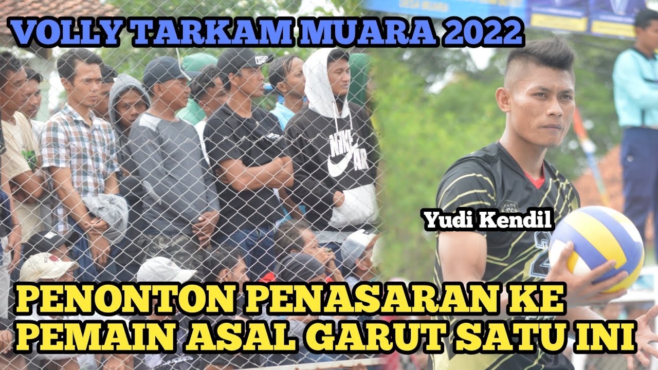 YUDI KENDIL BIKIN PENASARAN PENONTON MUARA CIREBON | VOLLY TARKAM TERBARU 2022