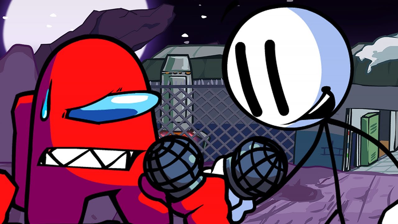 Battle of the Innersloth Games 🎶 (FNF Meltdown but it's an Impostor VS Henry Stickmin Cover)