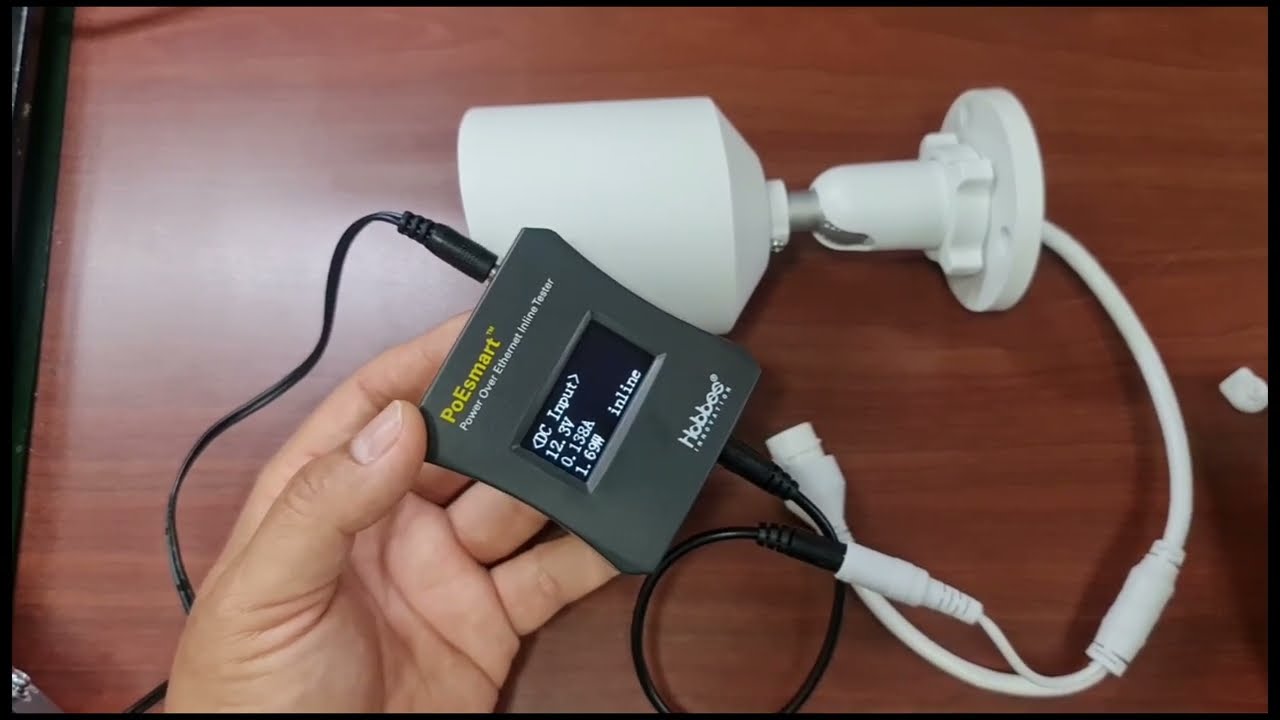 PoEsmart  PoE tester อุปกรณ์ตรวจสอบระบบ PoE