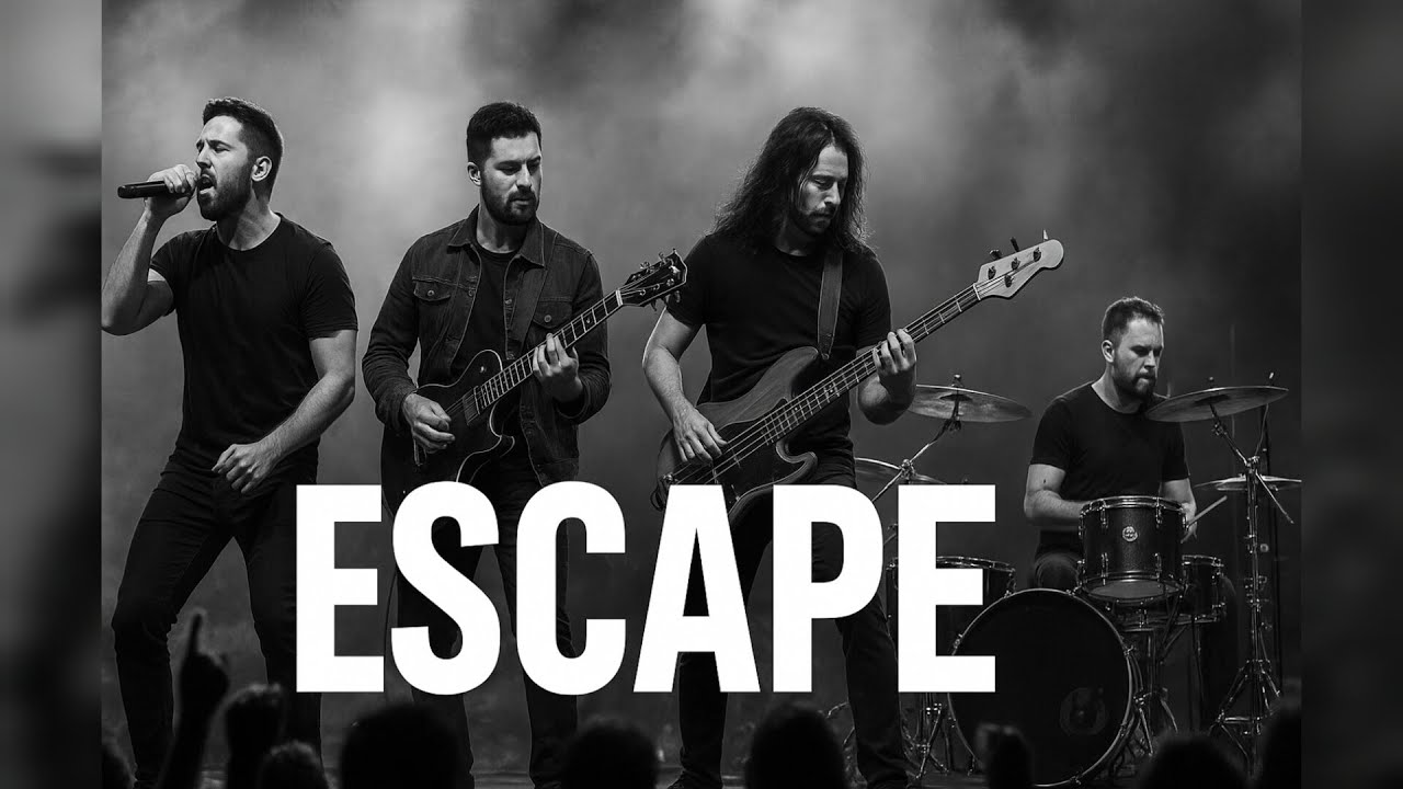 Escape | Versão Rock IA #ia #escape  #renascerpraise  #gospel #gospelmusic #musica #rock