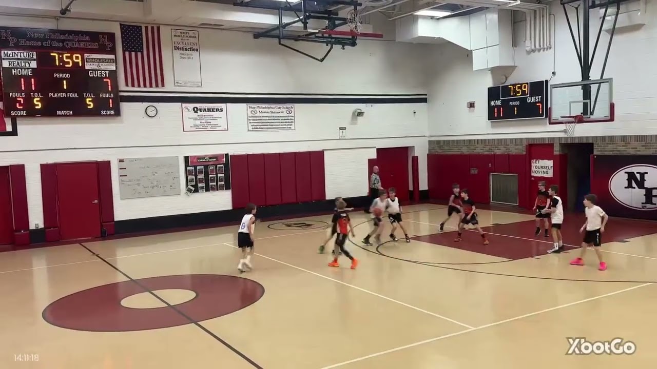 2025/2026 Garaway 4th Grade Boys vs Meadowbrook 4th Grade. 02/01/2026.