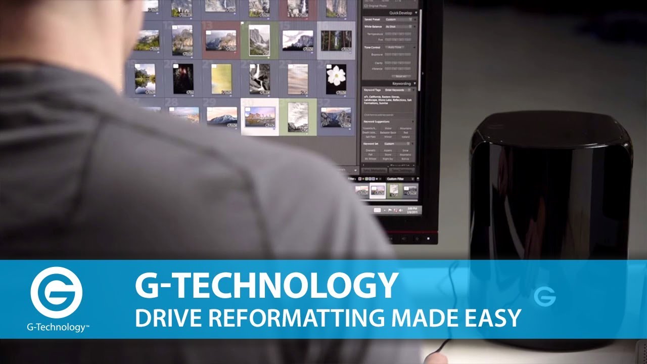 G-Technology | Drive Reformatting Made Easy