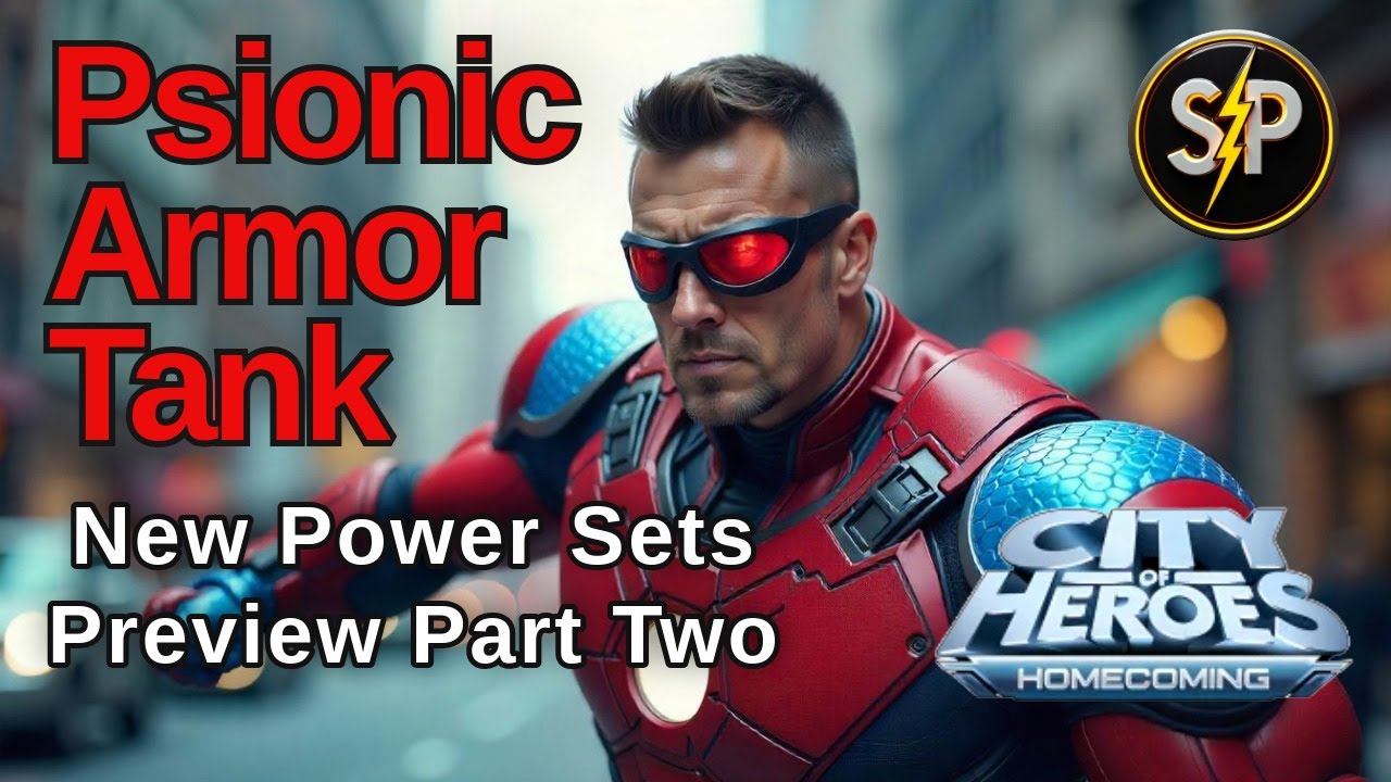 City of Heroes- Psionic Armor Power Set Solo Build.
