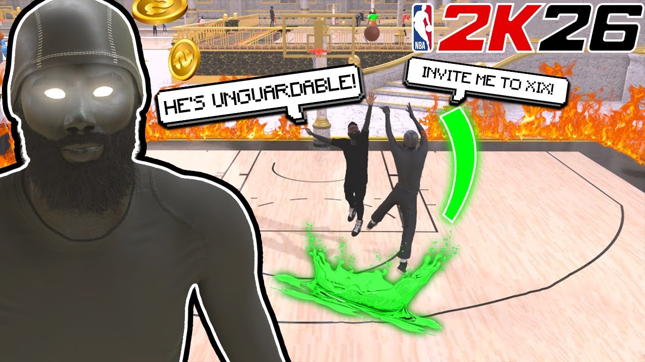 DROPPING OFF XIX TRASHTALKER ON MY 6'9 DEMI-GOD 2k26 (BEST 6'9 SIGS, JUMPERSHOT AND BUILD)