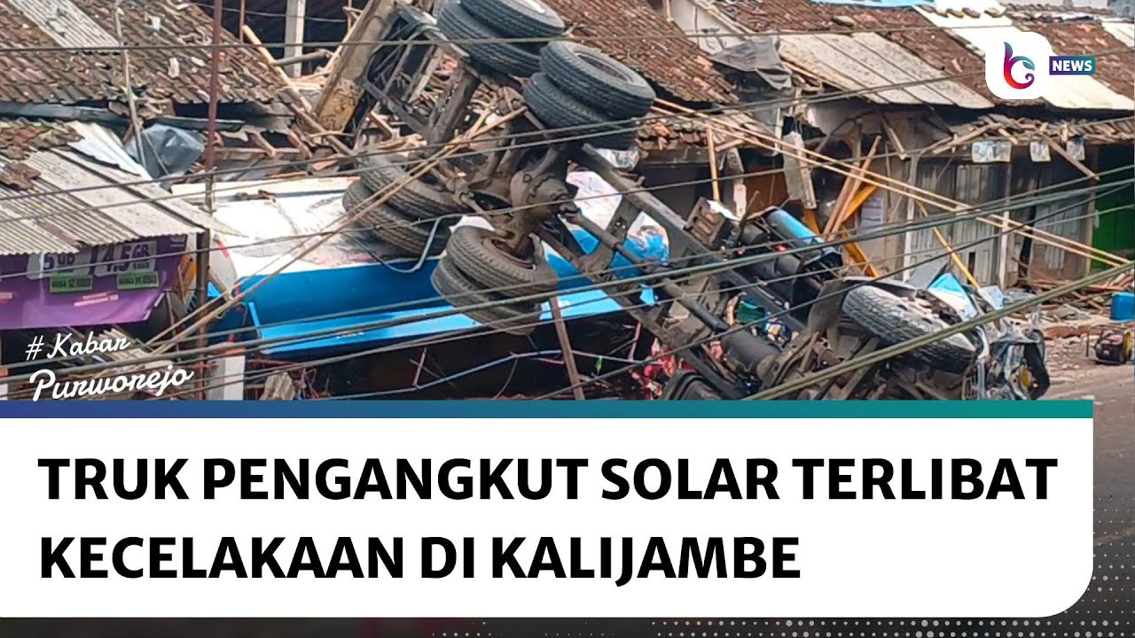 Insiden Lalu Lintas di Kalijambe, Truk dan Mobil Terlibat Tabrakan