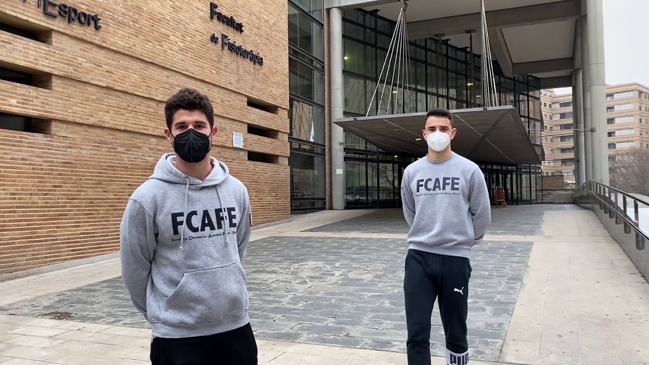 Visita guiada a la Facultat de Ciències de l’Activitat Física i l’Esport de la UV–Conèixer 2021(2)