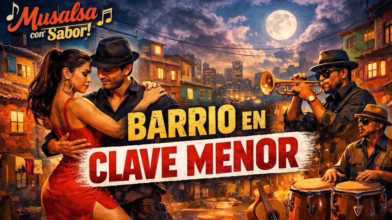Barrio en Clave Menor 🔥 Salsa Dura con Sabor | Sonido Brava 70s | Musalsa con Sabor!