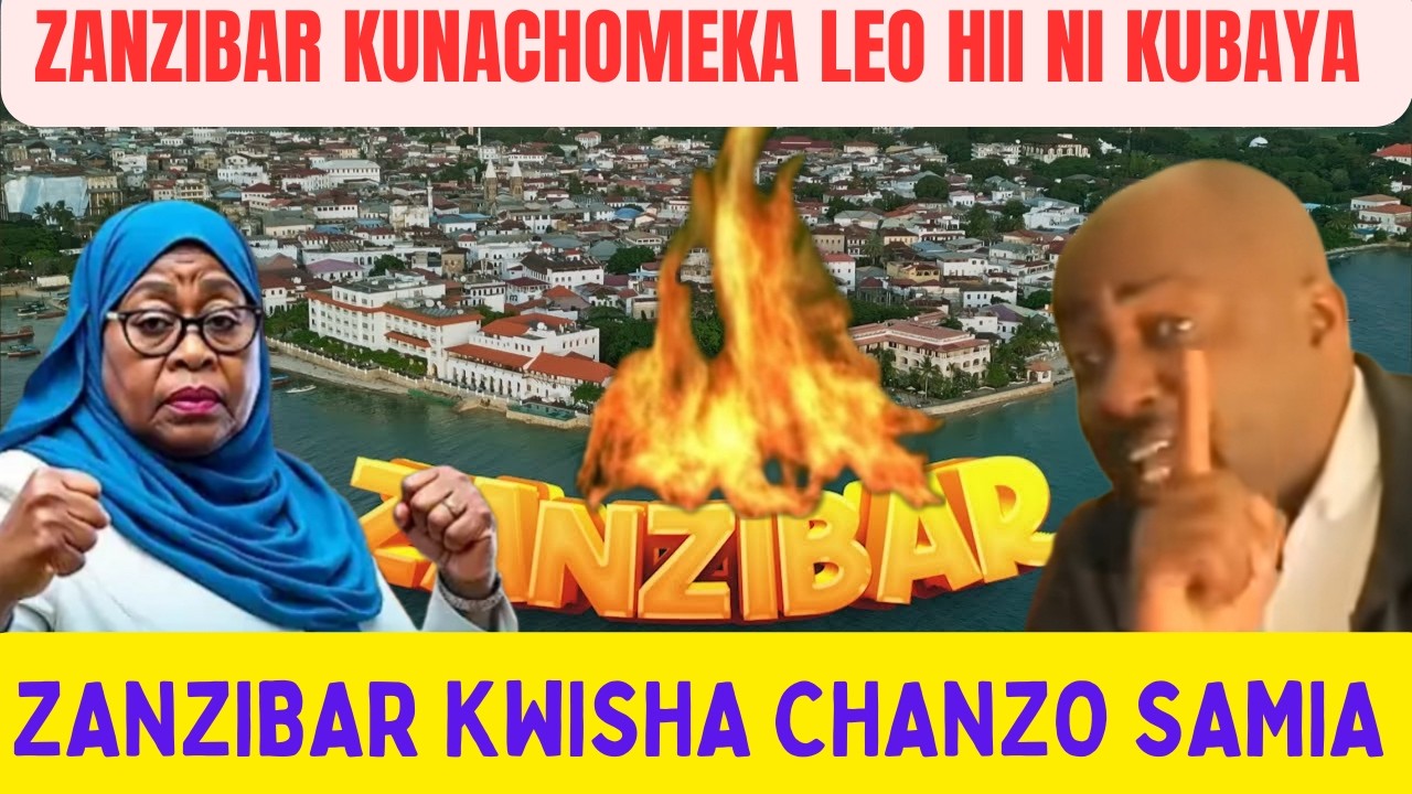Zanzibar hatarini ‼️Muungano umevunjwa⁉️