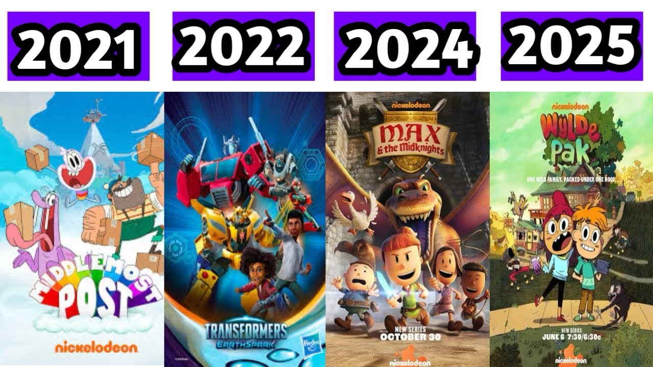 All Nickelodeon Animated Series (1991–2025)