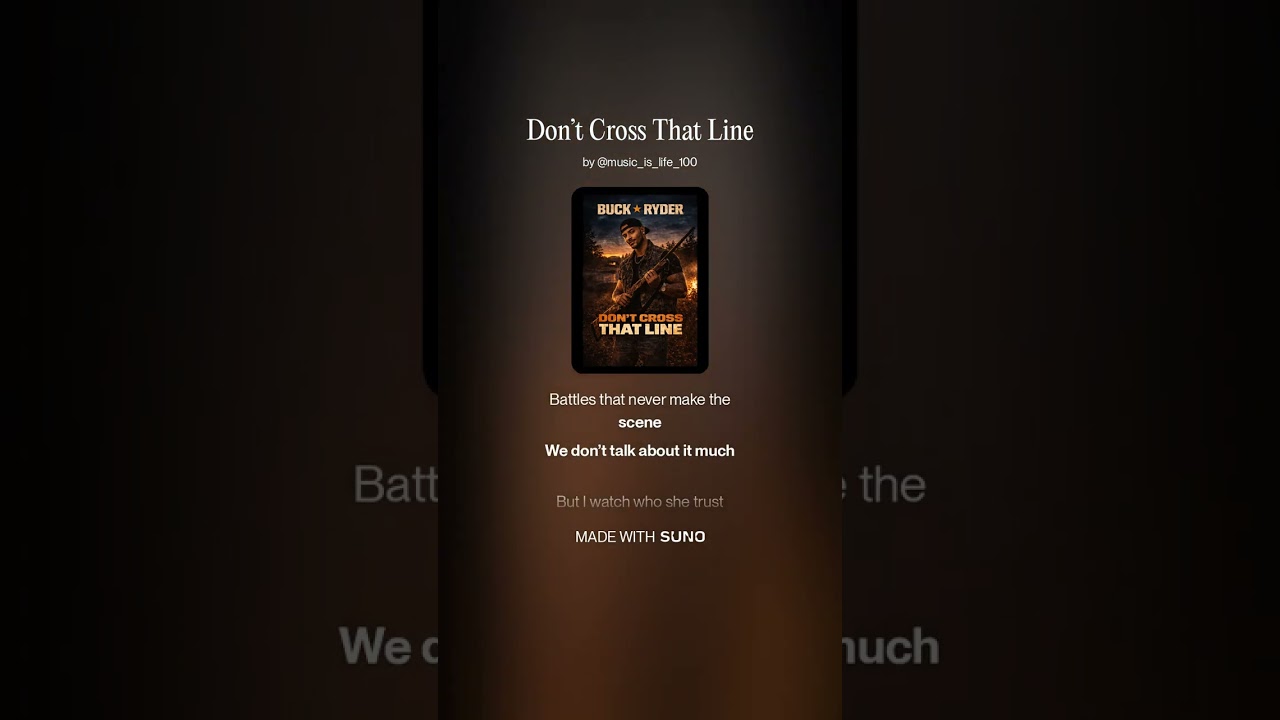 Don’t Cross That Line