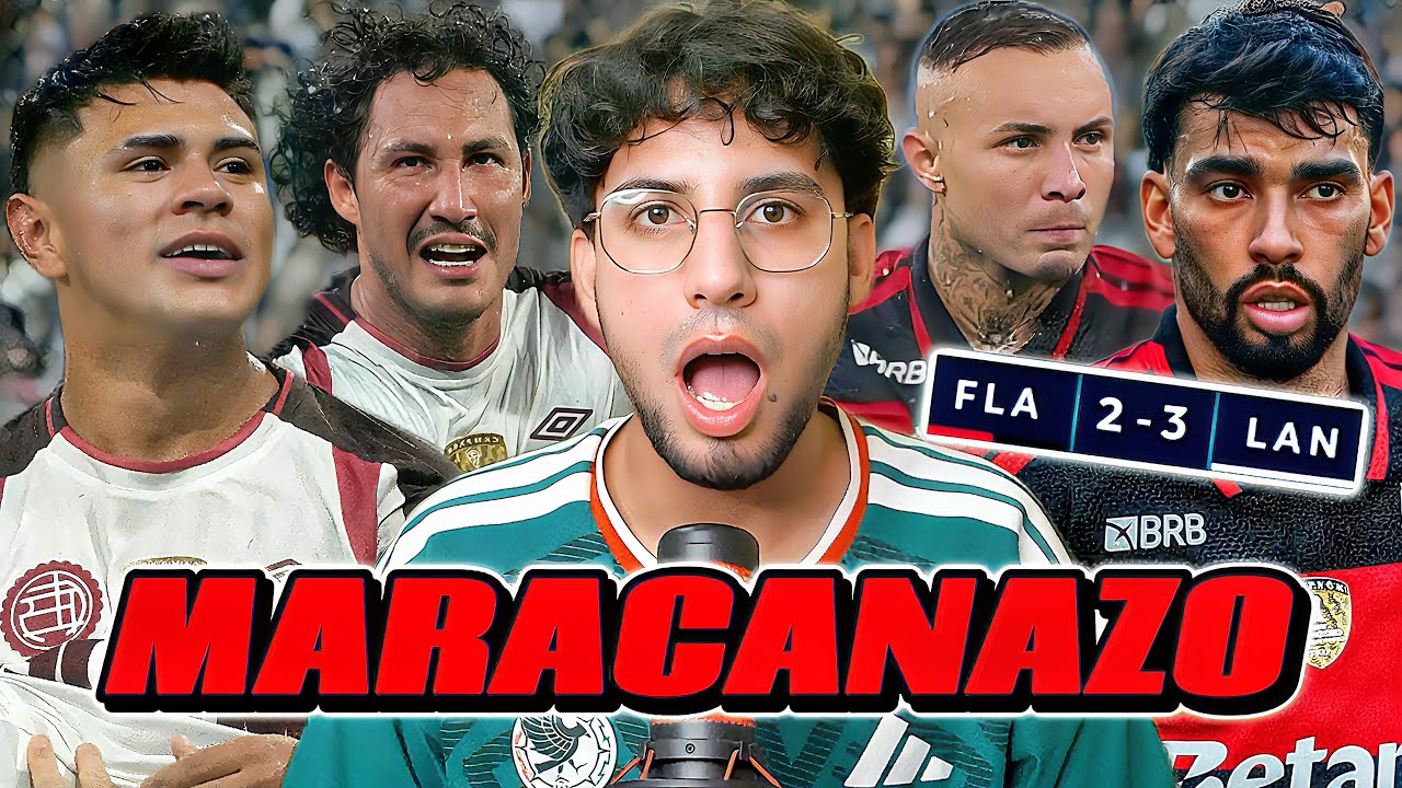 REACCION MEXICANA AL FLAMENGO (2 - 3) LANUS | FINAL RECOPA SUDAMERICANA 2026