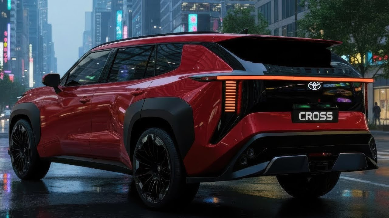 Наконец-то представлена ​​Toyota Corolla Cross 2027 года &ndash; самый футуристический внедорожник Toyo...