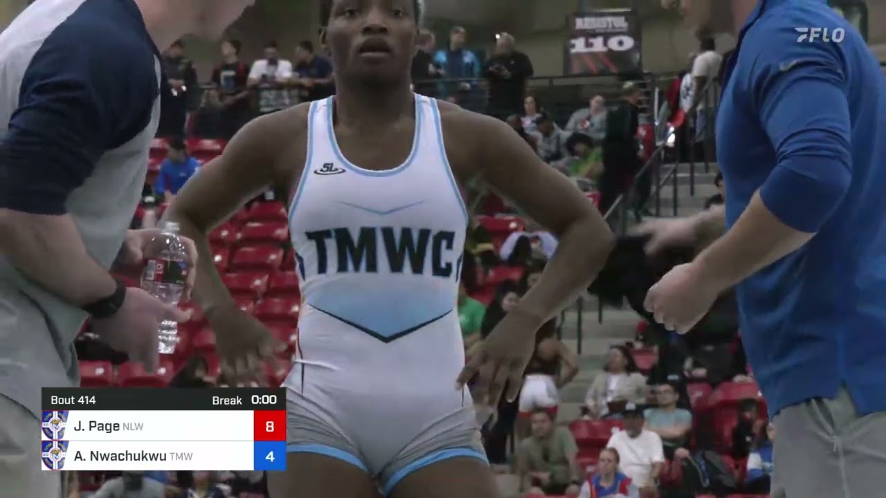 62 Kg Final - Jennifer Page, Nittany Lion Wrestling Club - TMWC Vs Adaugo Nwachukwu, Titan Mercury