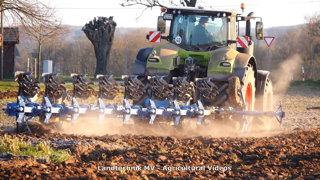 Claas - Rabe / Onland Pfl&uuml;gen - Ploughing Onland  2020