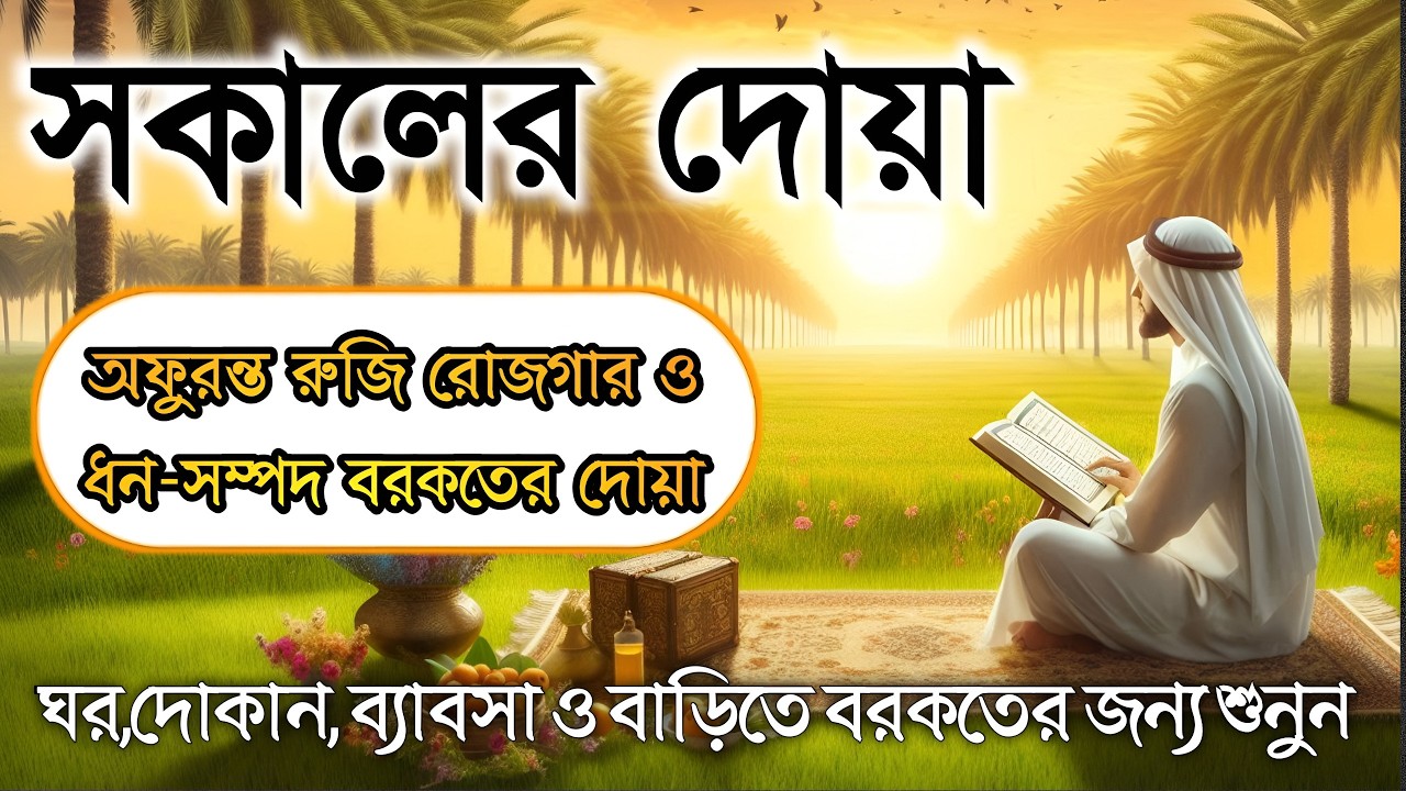 সকালটা শুরু হোক হৃদয় শীতল করা বরকতময় আয়াত দিয়ে। সকালের দোয়া ও জিকির । Morning Dua Full by Alaa Aqel