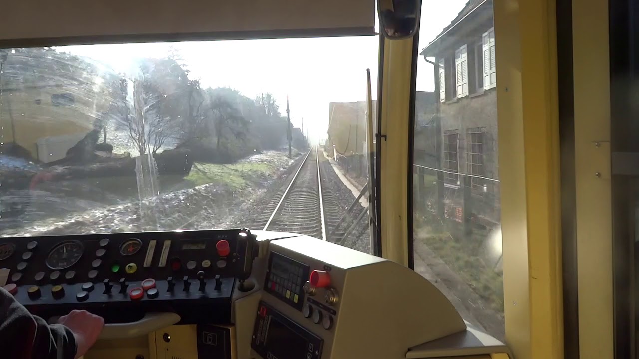 AVG - S81 Eilzug Rastatt Bf - Freudenstadt Hbf Führerstandsmitfahrt Teil 1/3