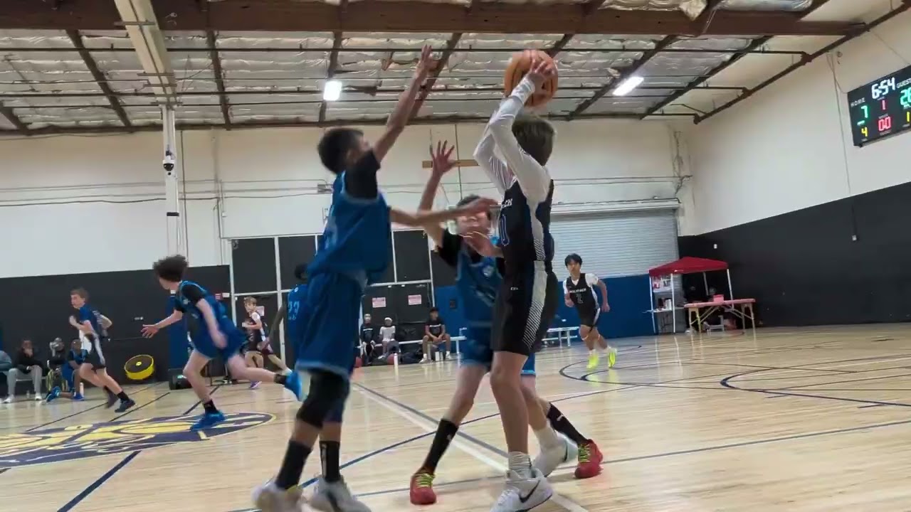 Pasadena Tar Heels 13U vs Wolfpack Blue 13U - www.hoopiq.ai/game/682 - January 10, 2026