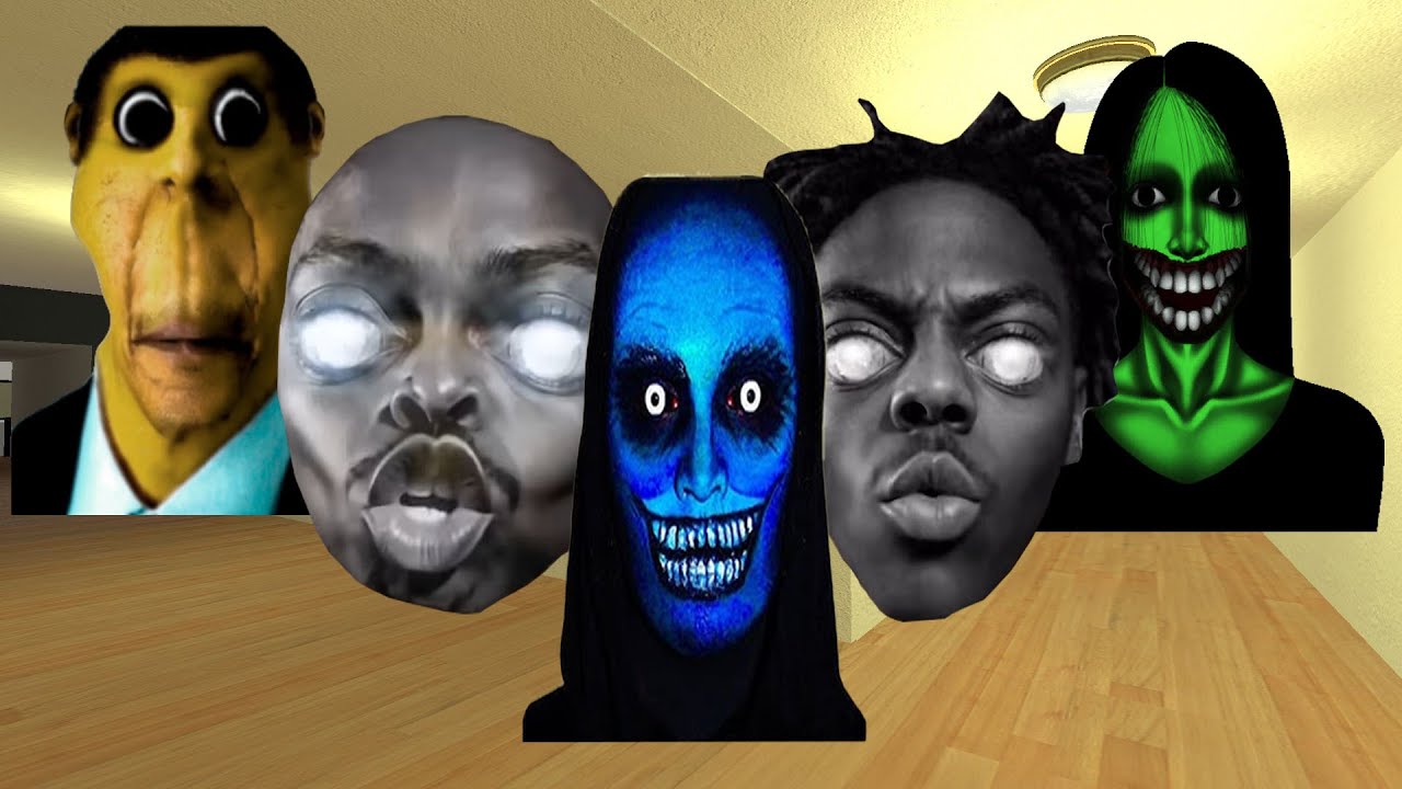 Kuchisake Onna,Obunga,Shakira Nightmare,Scary Nun,Scary Hand, Hamood Habibi and Wish I Knew Nextbot