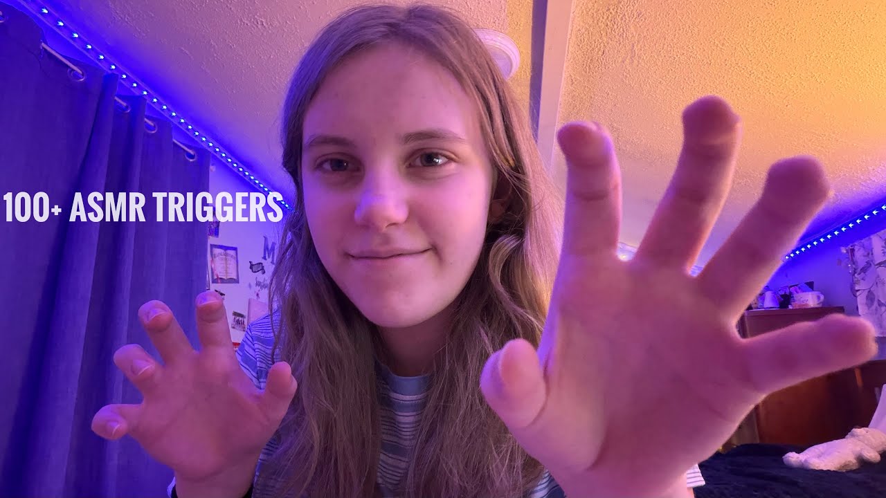 100+ Relaxing ASMR Triggers for Sleep | Can You Guess How Many? 