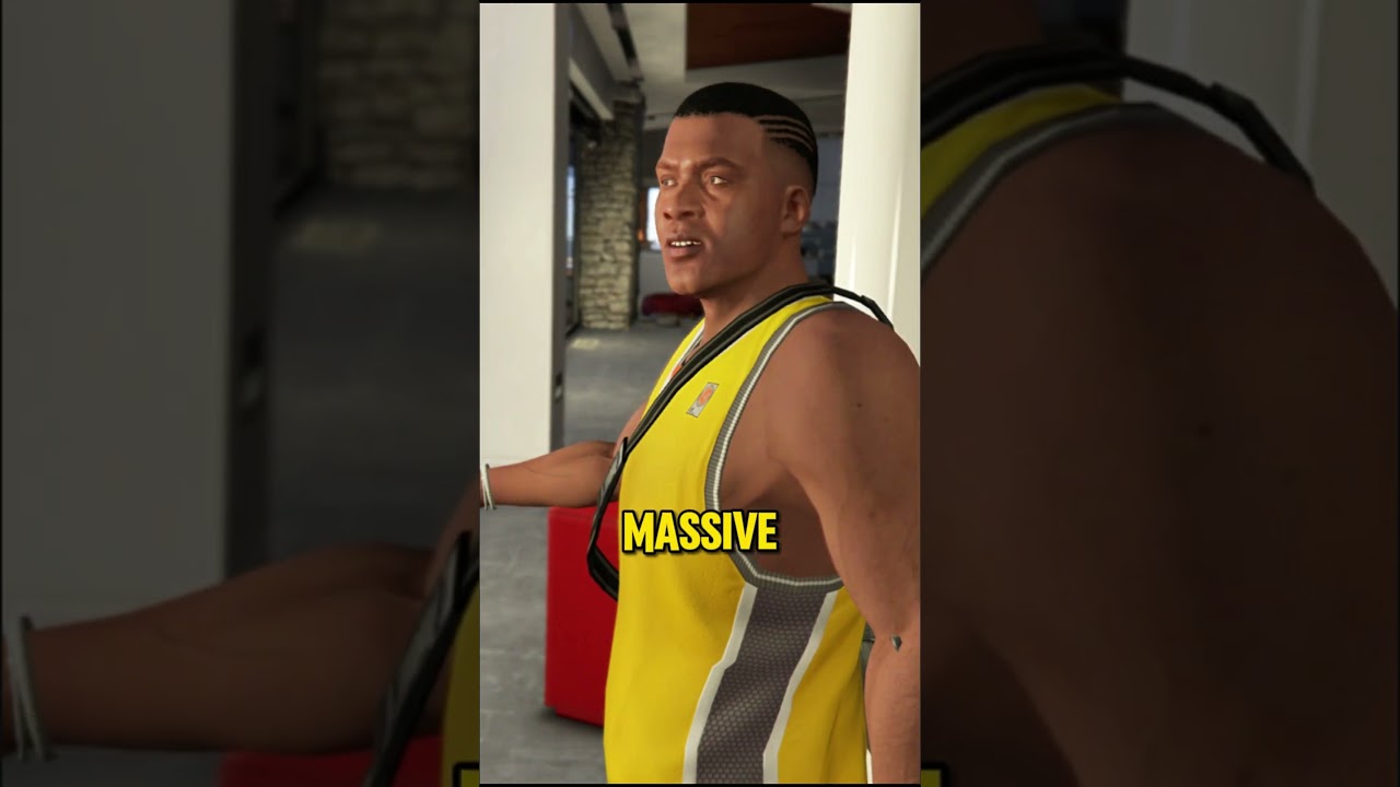 Franklin&rsquo;s House Has a Hidden Detail!  #gta5 #shorts