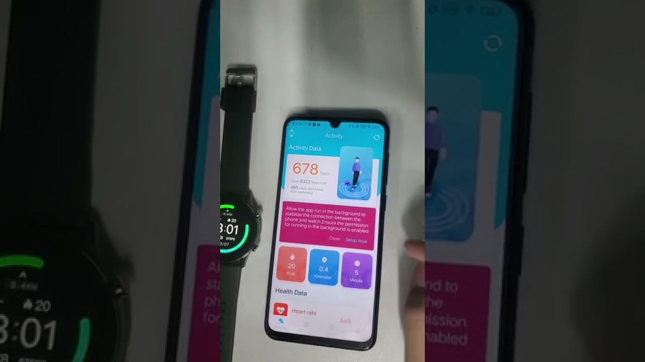 HaWoFit GoogleFit Health Data