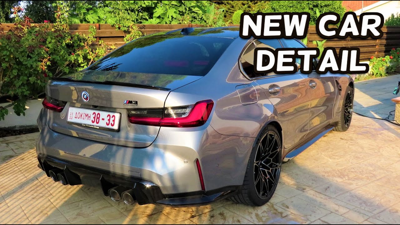 BMW M3 COMPETITION G80 - Detailing A Brand New Car