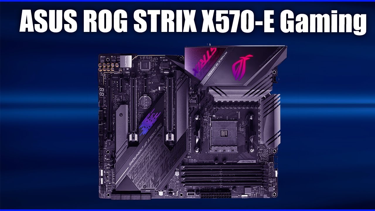 Материнская плата Asus ROG Strix X570-E Gaming