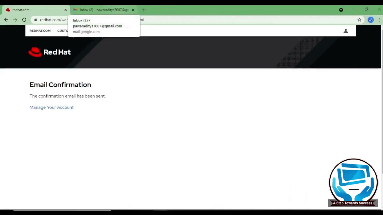 How to Create Red Hat Login