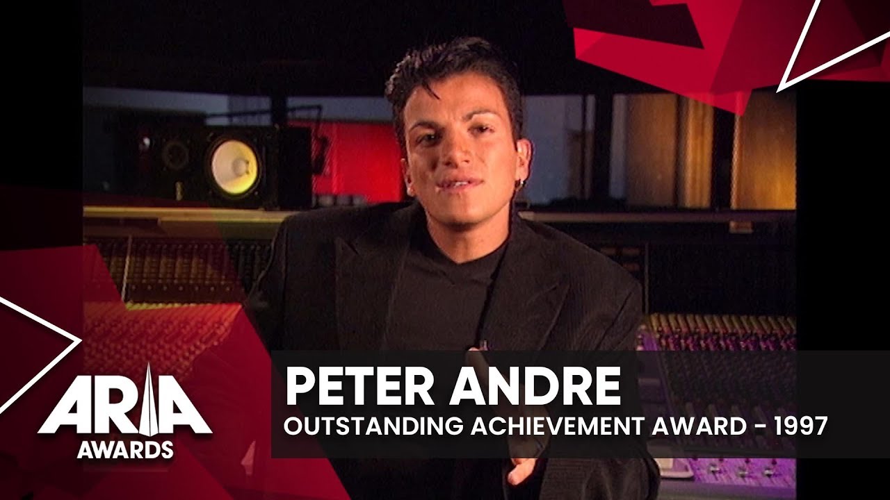 Peter Andre receives Outstanding Achievement Award | 1997 ARIA Awards