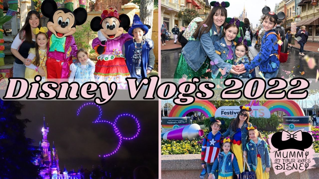 Mummy Of Four Does Walt Disney World & Disneyland Paris Vlog Series Trailers