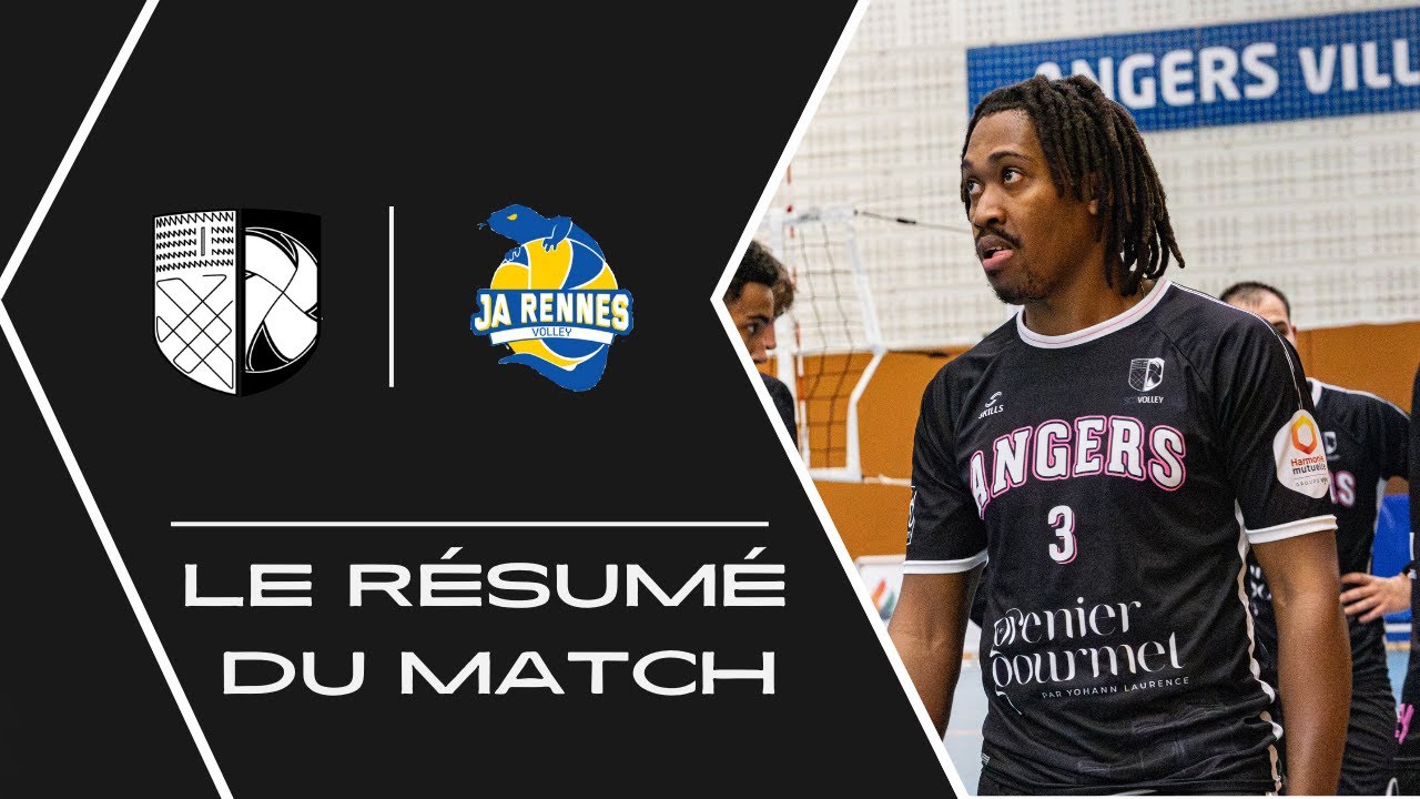 N3M J10 : SCO VOLLEY VS JA RENNES - LE RÉSUMÉ DU MATCH